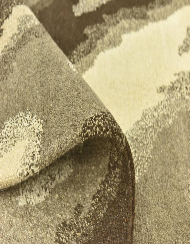 Detail image of  7' 7 x 8' 9  Hand Knotted Nepal Wool Rug