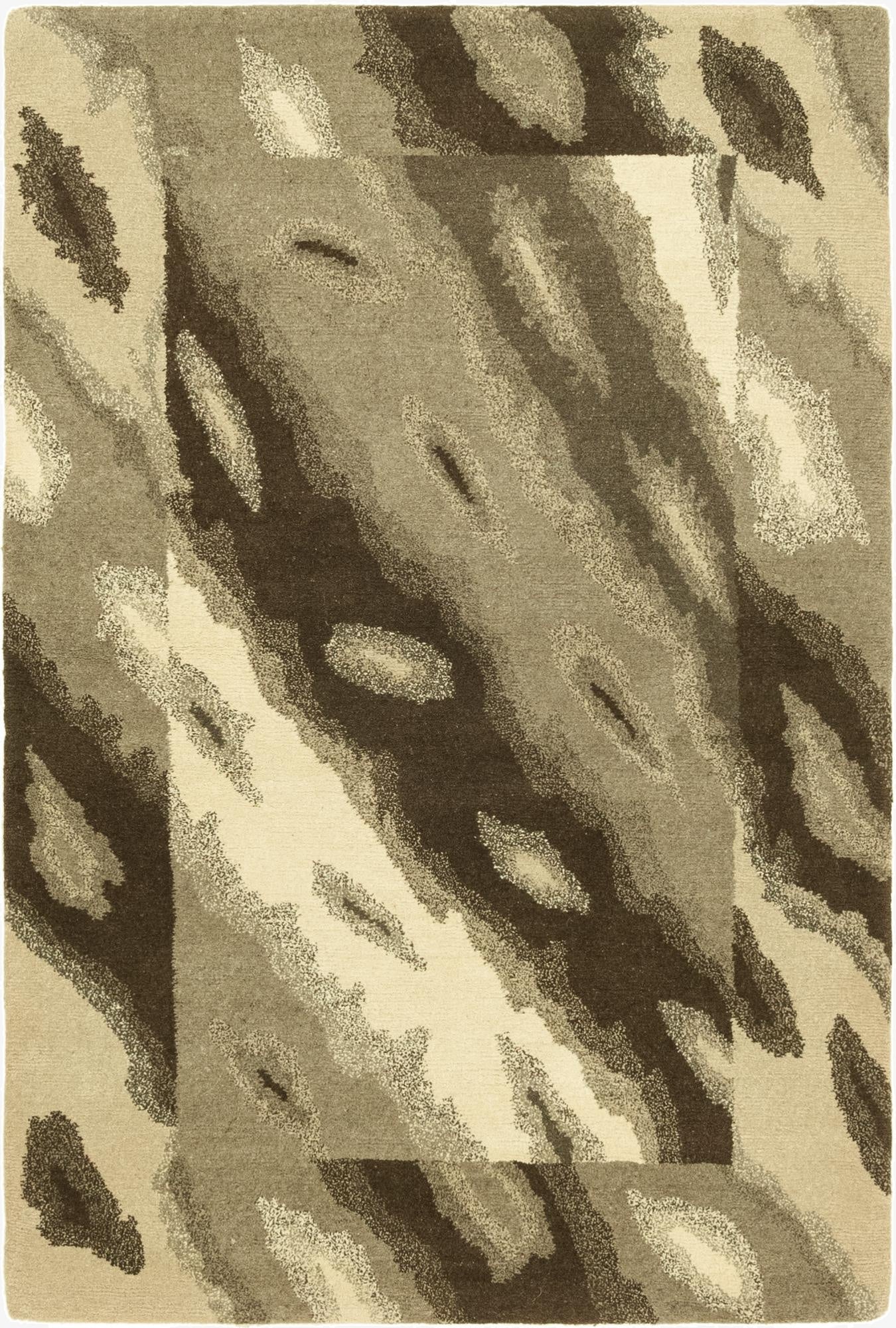  4' x 6' 1  Hand Knotted Nepal Wool Rug