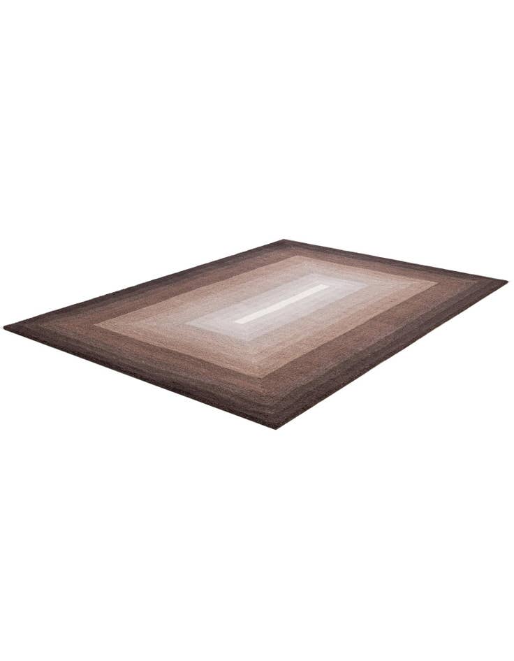 Detail image of  4' 1 x 6' 1 Ombre Wool Rug