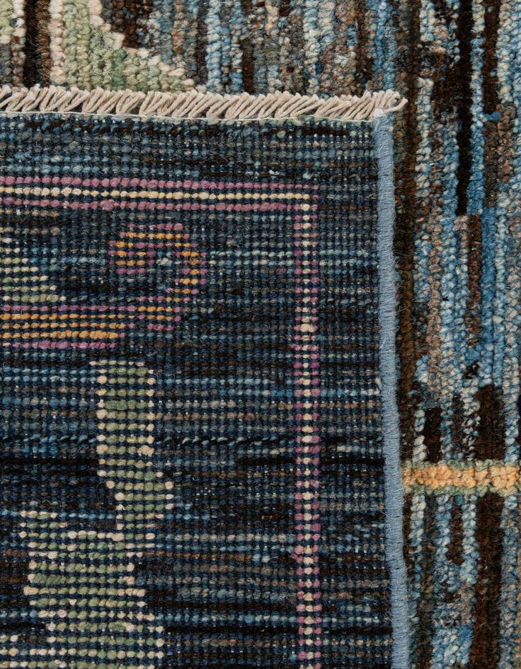 Detail image of  10' 1 x 13' 9  Hand Knotted Oushak Wool Rug