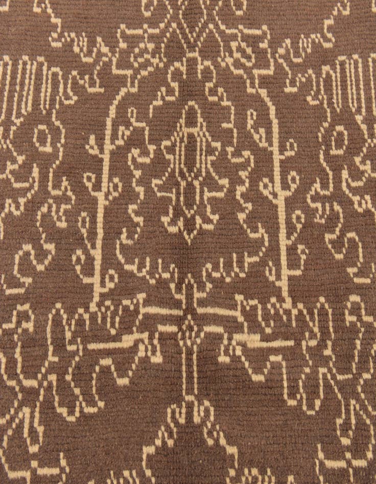 Detail image of  7' x 9' 10  Hand Knotted Oushak Wool Rug