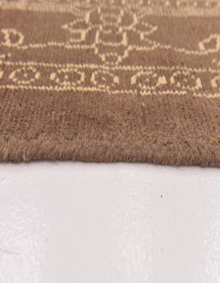 Detail image of  7' x 9' 10  Hand Knotted Oushak Wool Rug