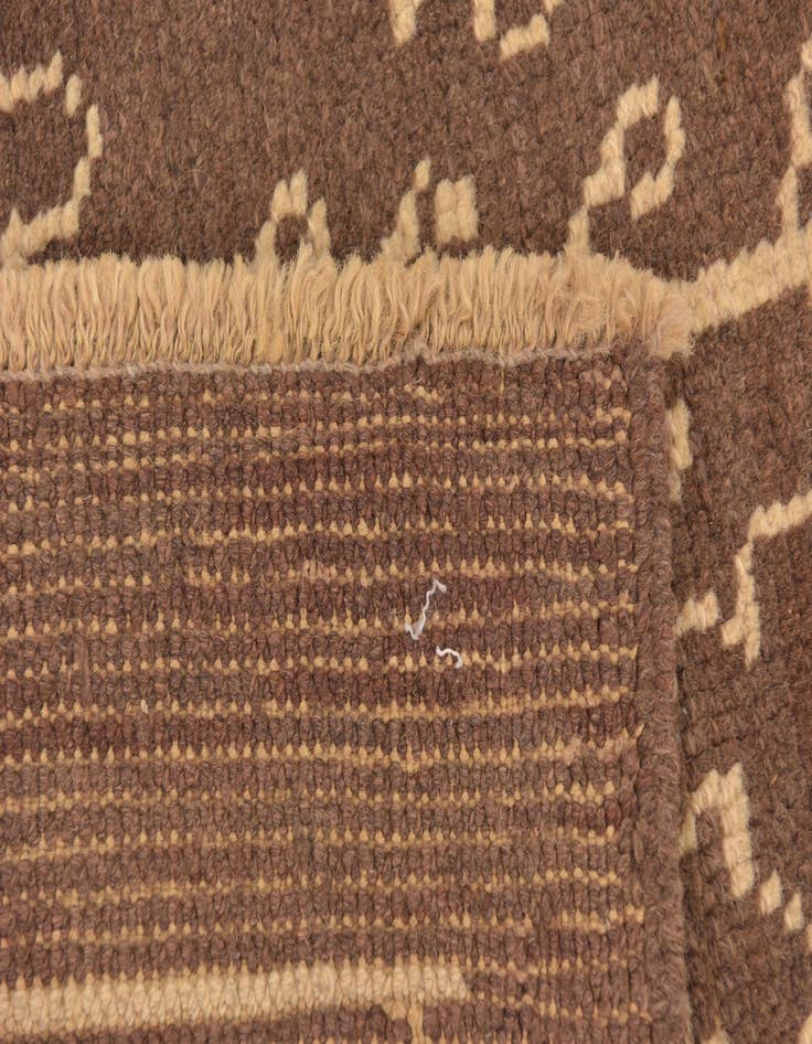 Detail image of  7' x 9' 10  Hand Knotted Oushak Wool Rug