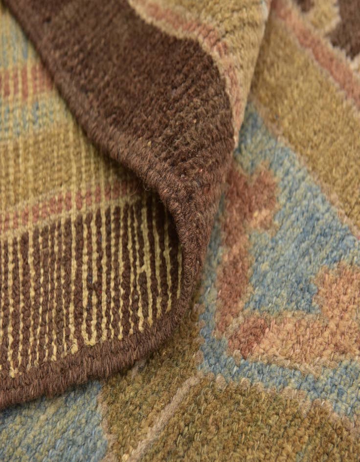 Detail image of  11' 10 x 14' 5  Hand Knotted Oushak Wool Rug