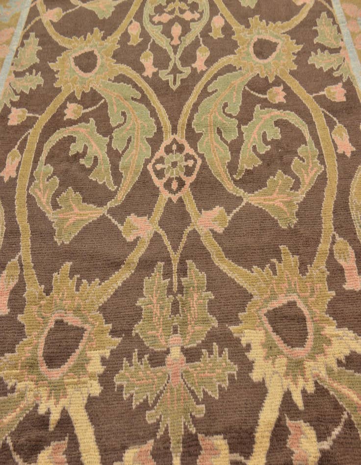 Detail image of  9' 7 x 15' 2  Hand Knotted Oushak Wool Rug