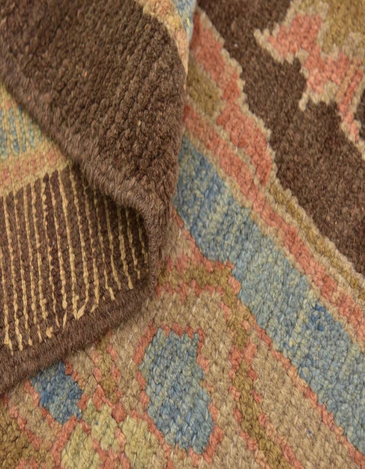 Detail image of  10' 5 x 15'  Hand Knotted Oushak Wool Rug