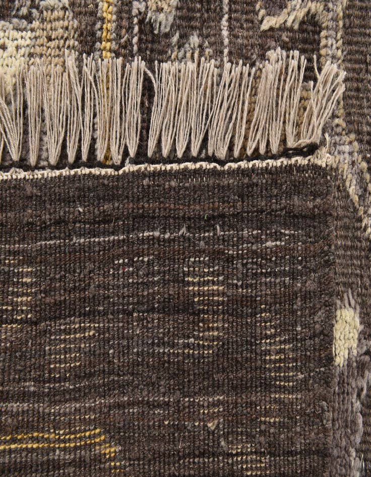 Detail image of  10' 4 x 13' 6  Hand Knotted Oushak Wool Rug