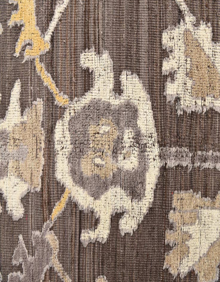 Detail image of  10' 4 x 13' 6  Hand Knotted Oushak Wool Rug