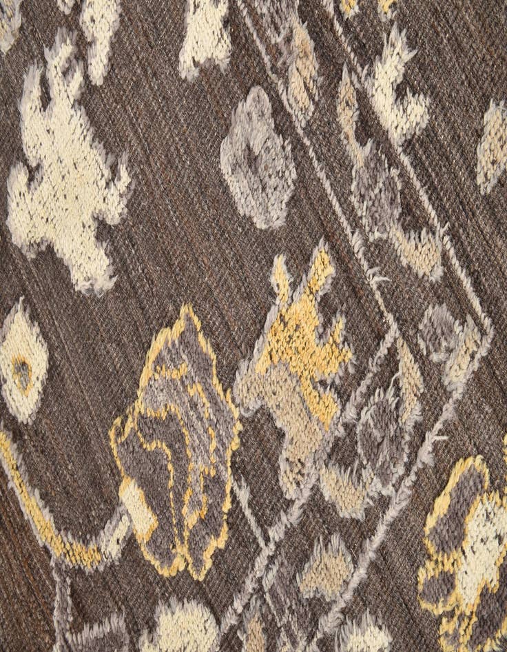 Detail image of  10' 4 x 13' 6  Hand Knotted Oushak Wool Rug