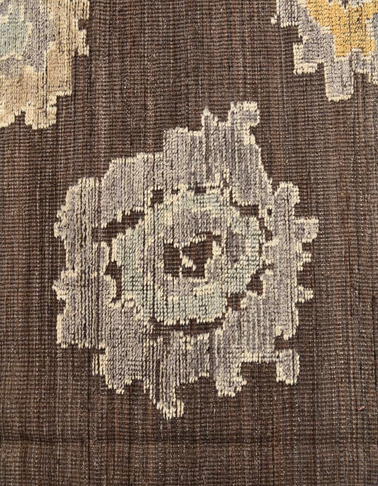 Detail image of  9' 3 x 12' 5  Hand Knotted Oushak Wool Rug