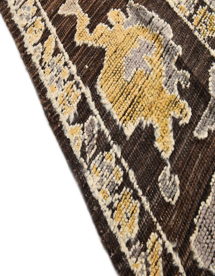 Detail image of  9' x 12' 2  Hand Knotted Oushak Wool Rug