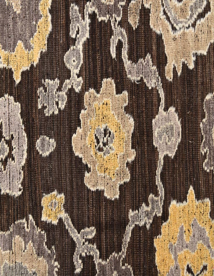 Detail image of  9' x 12' 2  Hand Knotted Oushak Wool Rug