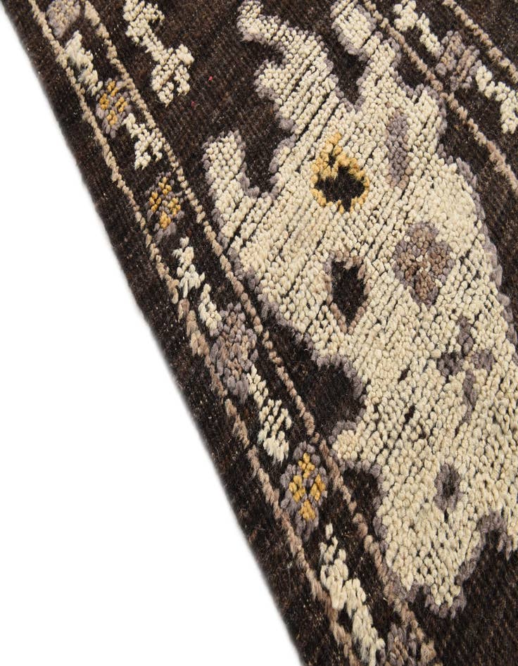 Detail image of  10' x 14' 10  Hand Knotted Oushak Wool Rug