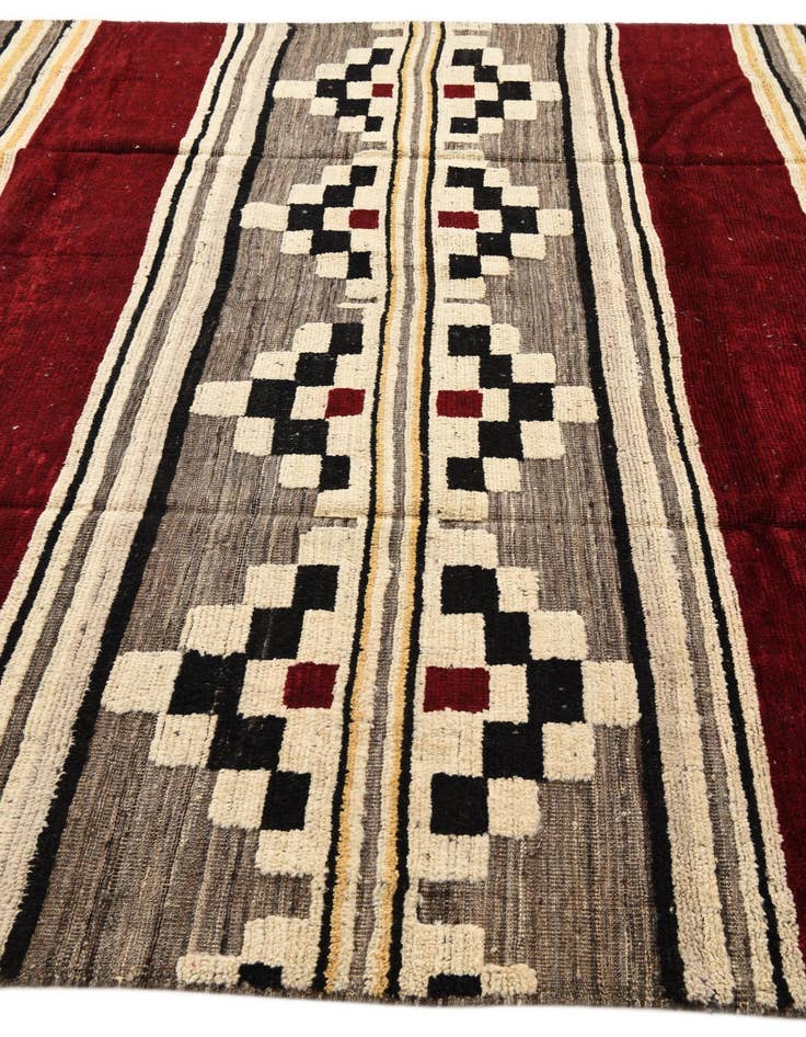 Detail image of  8' 8 x 12' 4  Hand Knotted Oushak Wool Rug