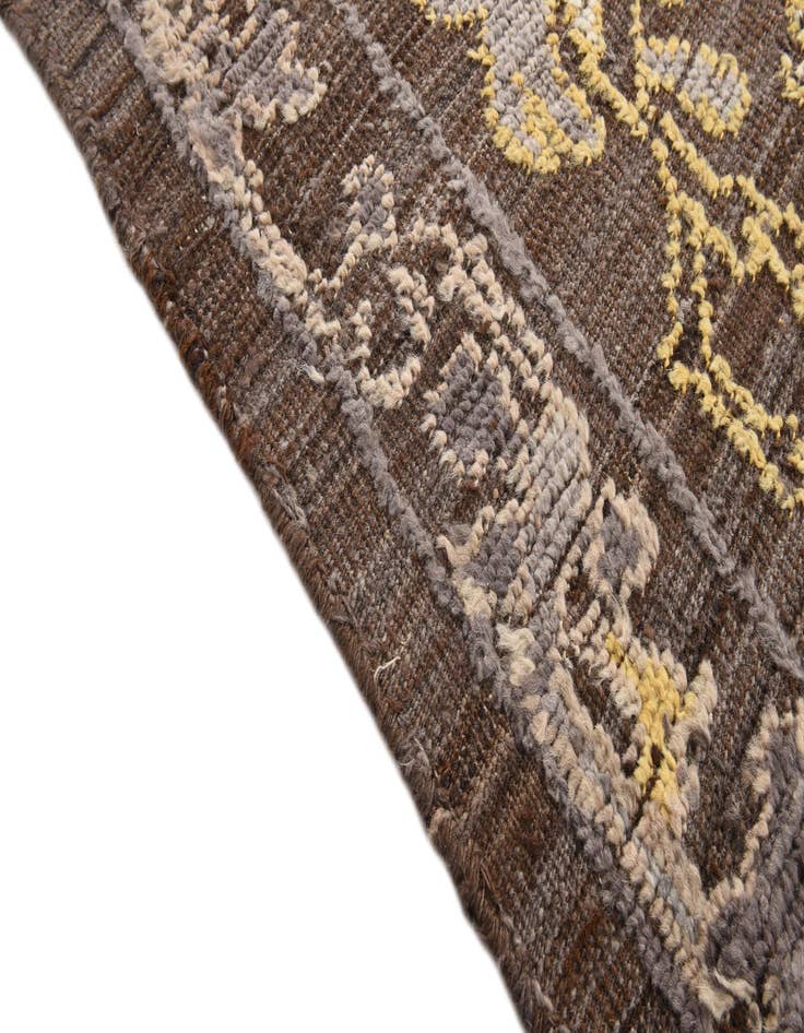 Detail image of  8' x 10' 8  Hand Knotted Oushak Wool Rug