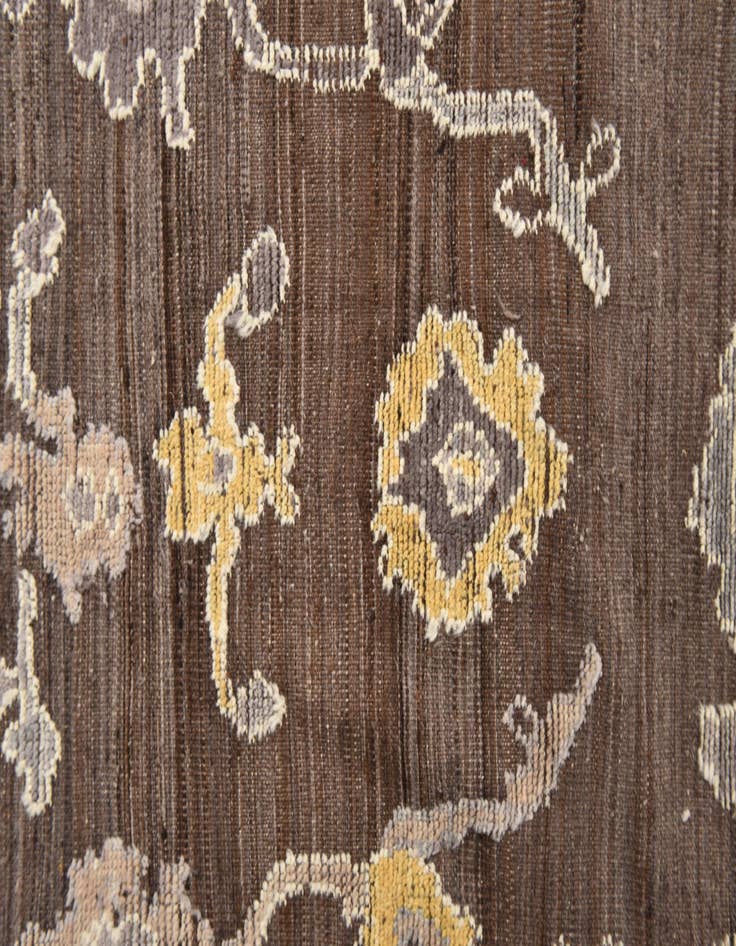 Detail image of  8' x 10' 8  Hand Knotted Oushak Wool Rug