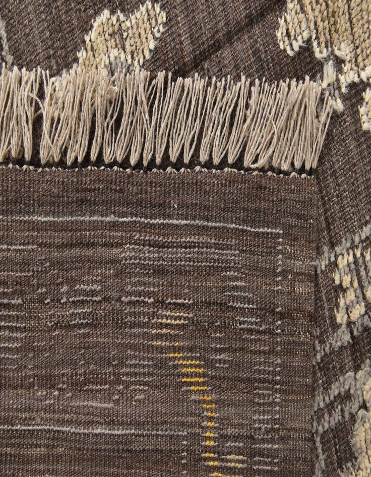 Detail image of  9' x 12'  Hand Knotted Oushak Wool Rug