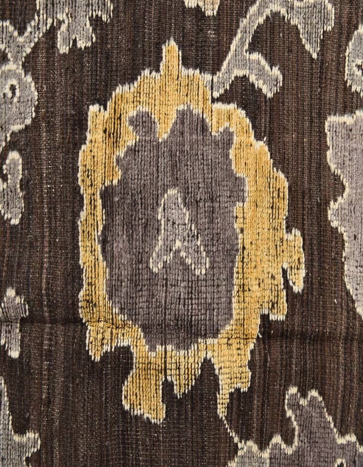 Detail image of  10' x 14' 5  Hand Knotted Oushak Wool Rug