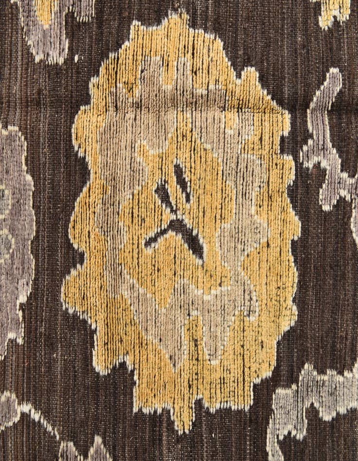 Detail image of  10' x 14' 5  Hand Knotted Oushak Wool Rug