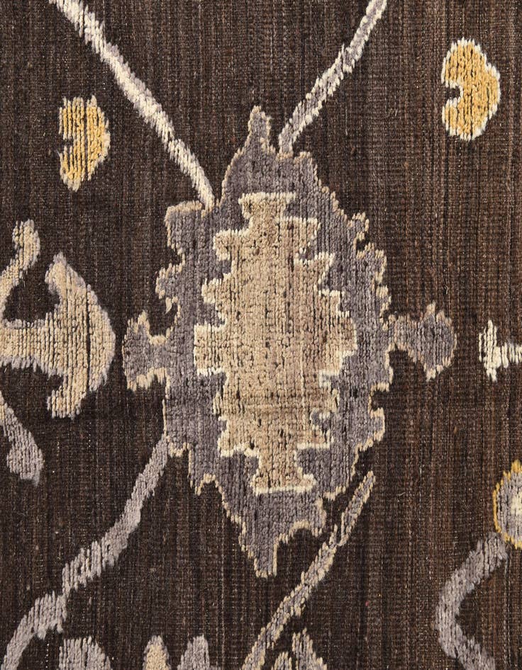 Detail image of  8' 10 x 12' 2  Hand Knotted Oushak Wool Rug