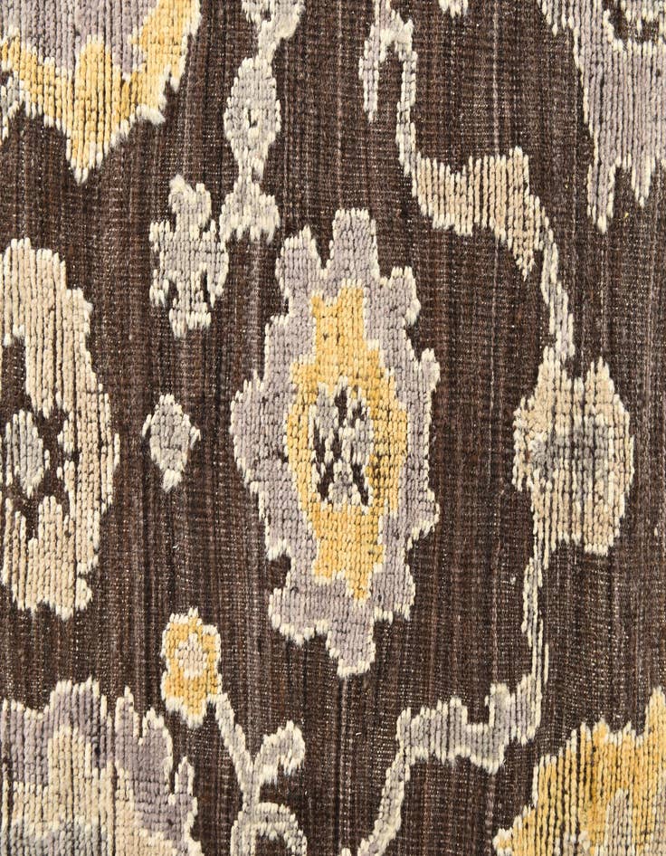 Detail image of  8' 3 x 10' 3  Hand Knotted Oushak Wool Rug