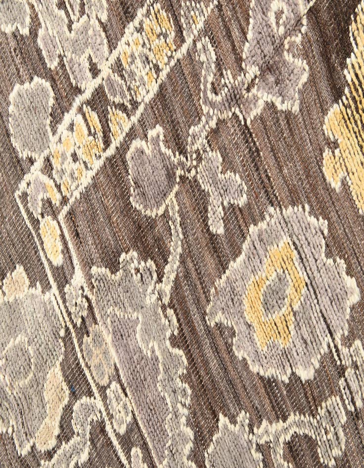Detail image of  8' 3 x 10' 3  Hand Knotted Oushak Wool Rug