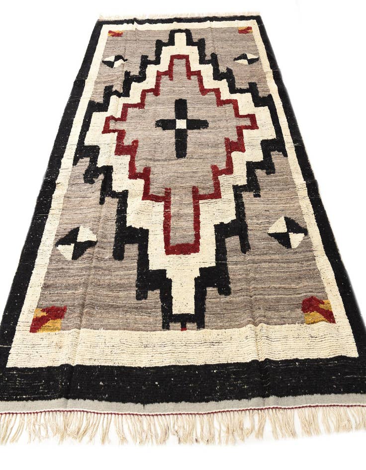 Detail image of  8' x 10' 3  Hand Knotted Oushak Wool Rug