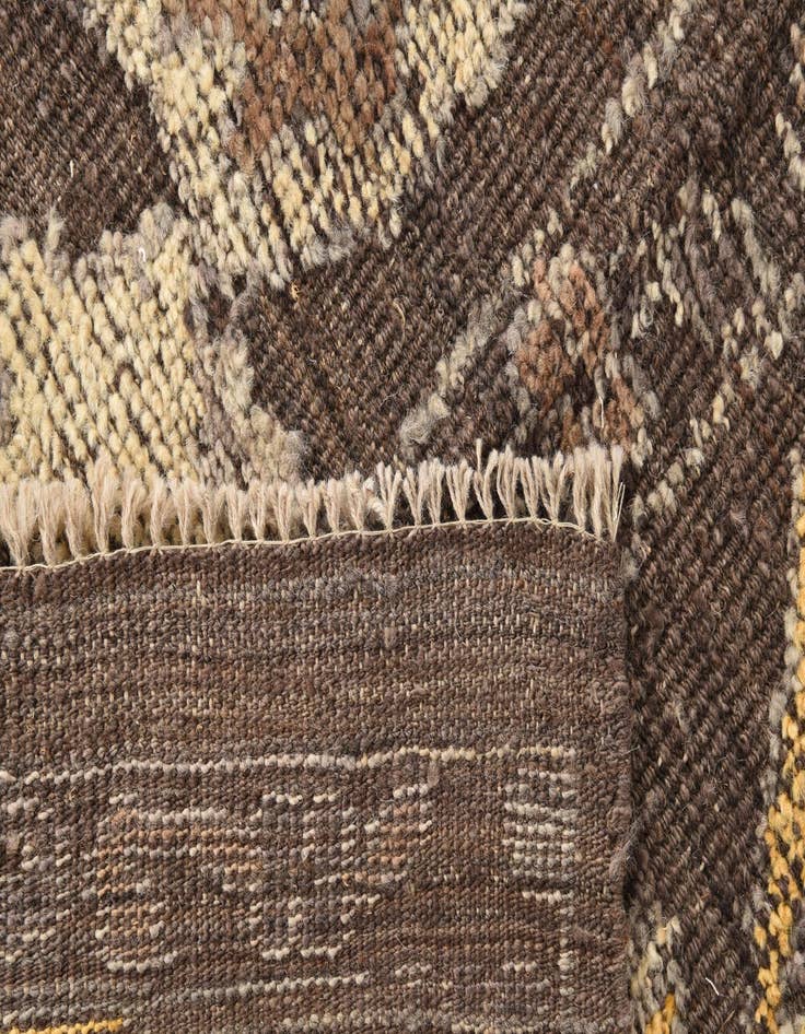 Detail image of  8' x 10'  Hand Knotted Oushak Wool Rug