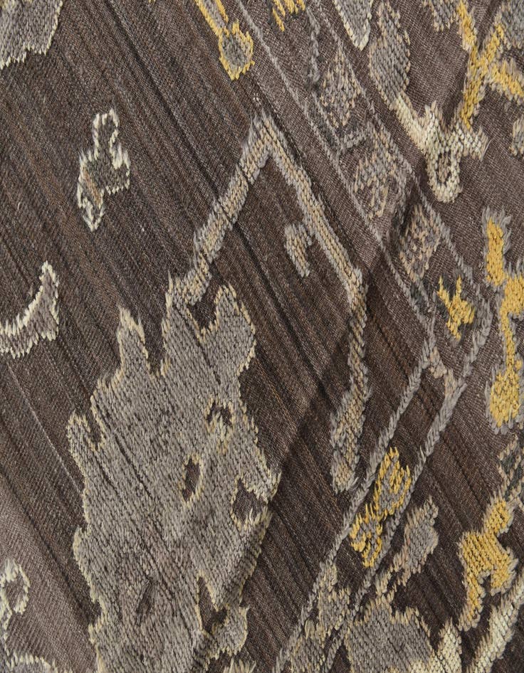 Detail image of  8' 10 x 12' 1  Hand Knotted Oushak Wool Rug