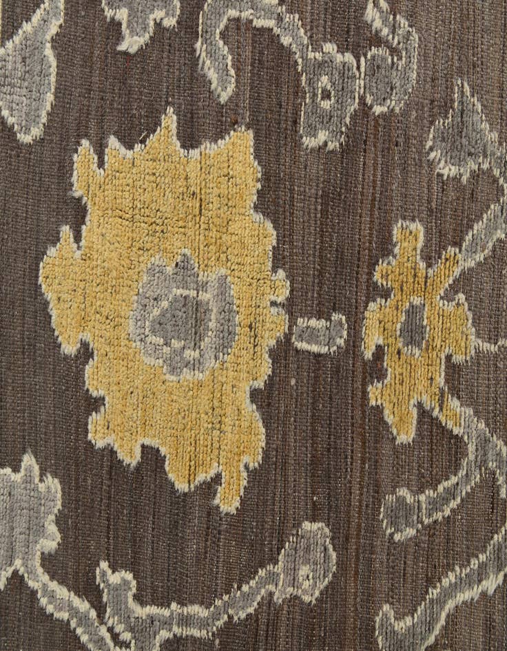 Detail image of  9' 8 x 14' 3  Hand Knotted Oushak Wool Rug