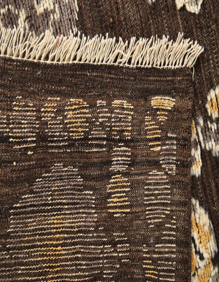 Detail image of  8' 1 x 10' 6  Hand Knotted Oushak Wool Rug