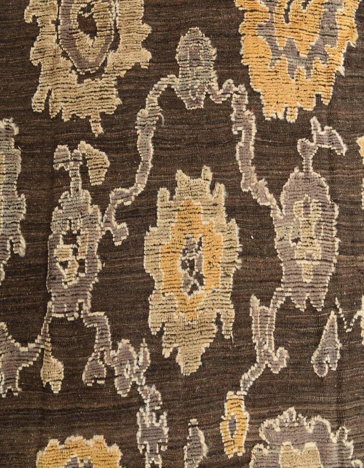 Detail image of  9' 3 x 12' 5  Hand Knotted Oushak Wool Rug