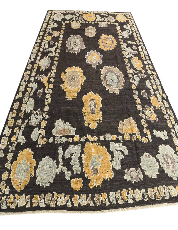 Detail image of  9' 3 x 12' 1  Hand Knotted Oushak Wool Rug