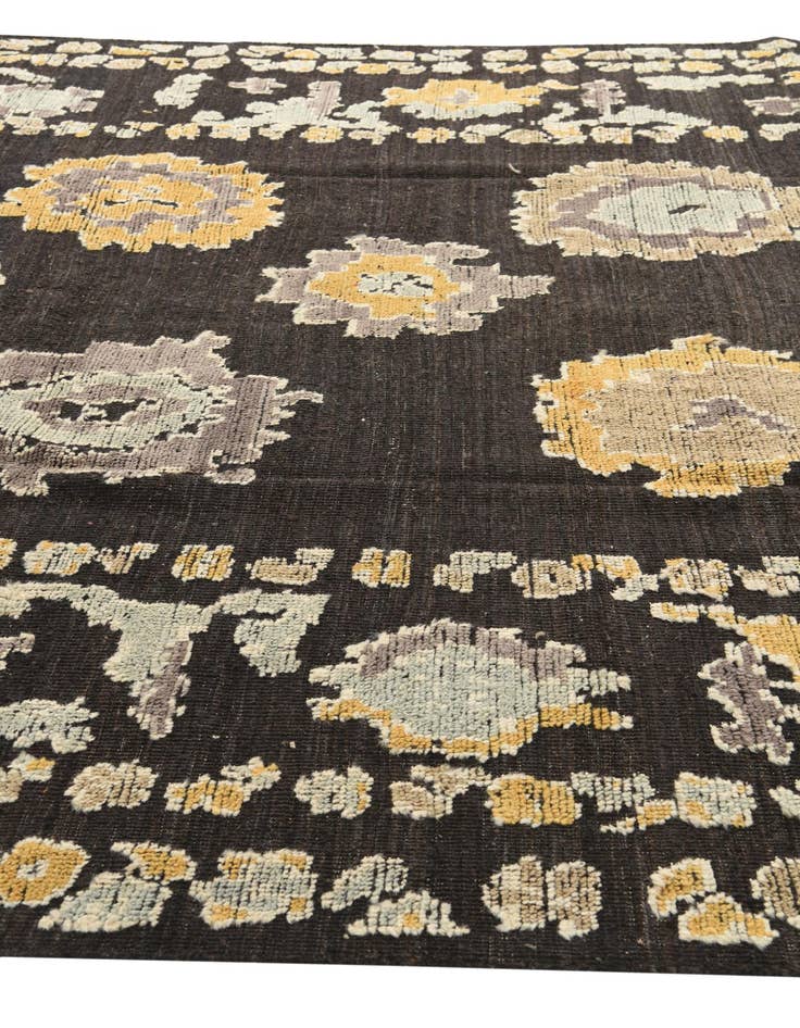 Detail image of  9' 3 x 12' 1  Hand Knotted Oushak Wool Rug