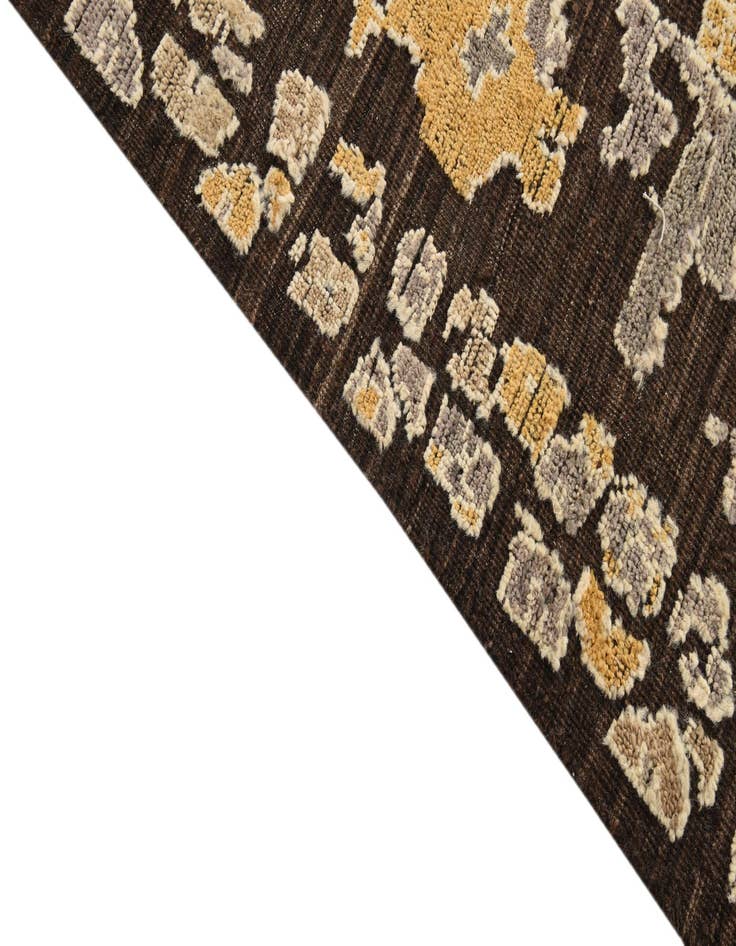 Detail image of  10' x 13' 9  Hand Knotted Oushak Wool Rug