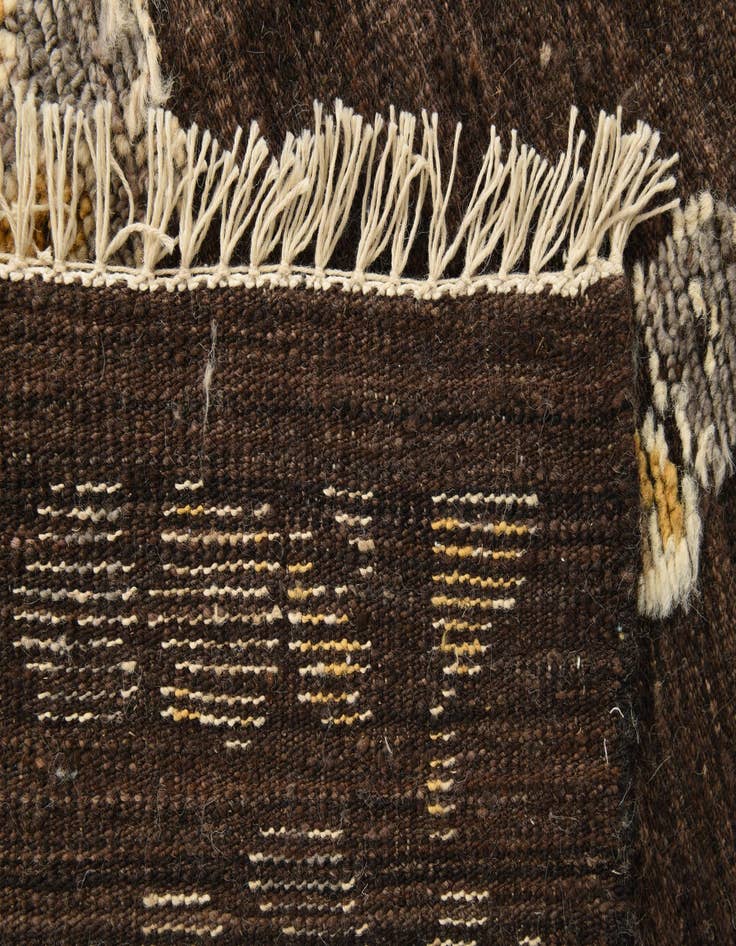 Detail image of  8' 2 x 10' 3  Hand Knotted Oushak Wool Rug