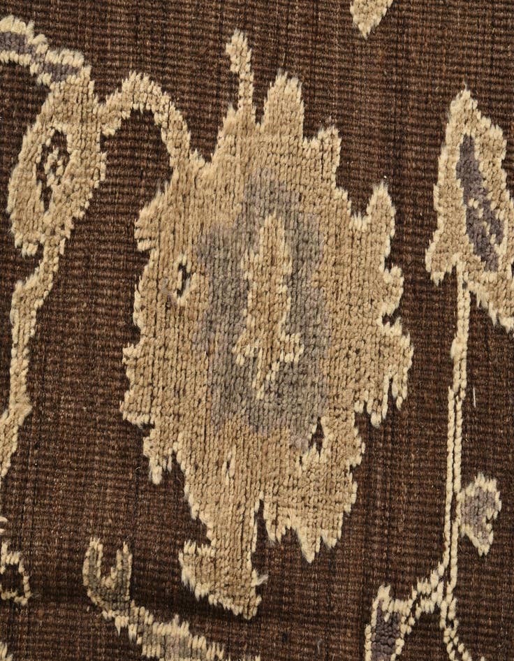 Detail image of  8' 2 x 10' 5  Hand Knotted Oushak Wool Rug