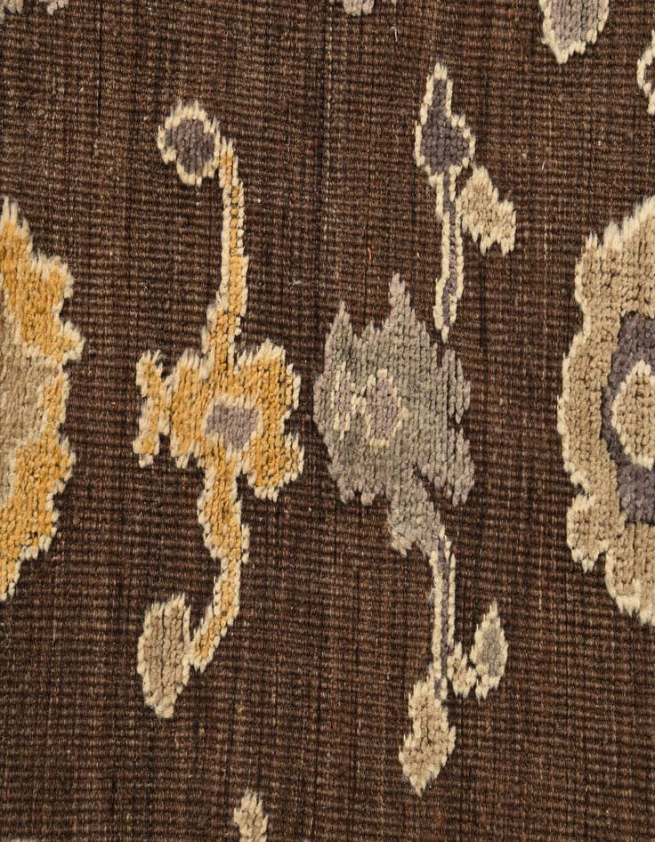 Detail image of  8' 2 x 10' 5  Hand Knotted Oushak Wool Rug