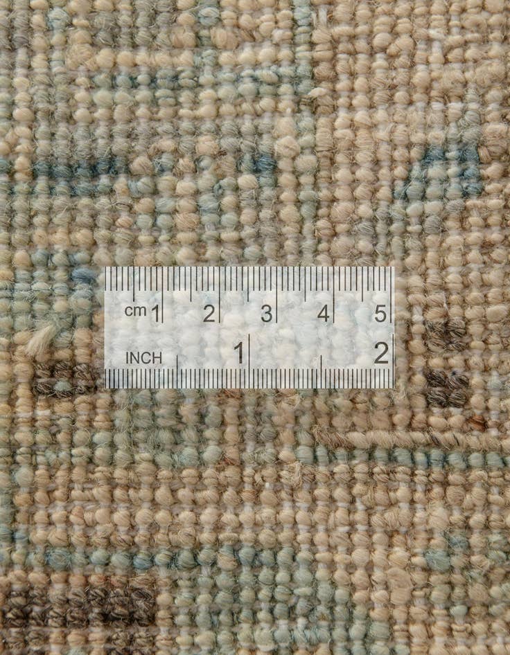 Detail image of  4' 11 x 6' 2  Hand Knotted Oushak Wool Rug