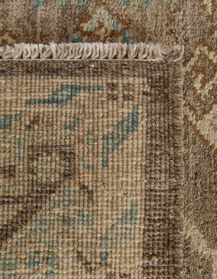 Detail image of  4' 11 x 6' 2  Hand Knotted Oushak Wool Rug