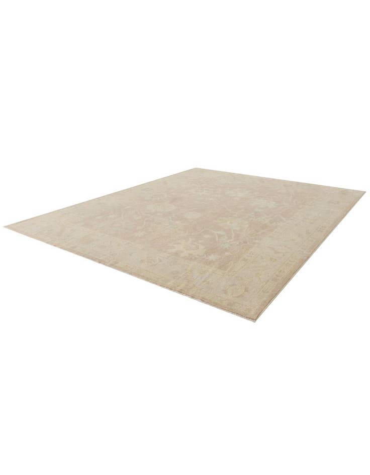 Detail image of 8' x 9' 10 Hand Knotted Oushak Wool Rug