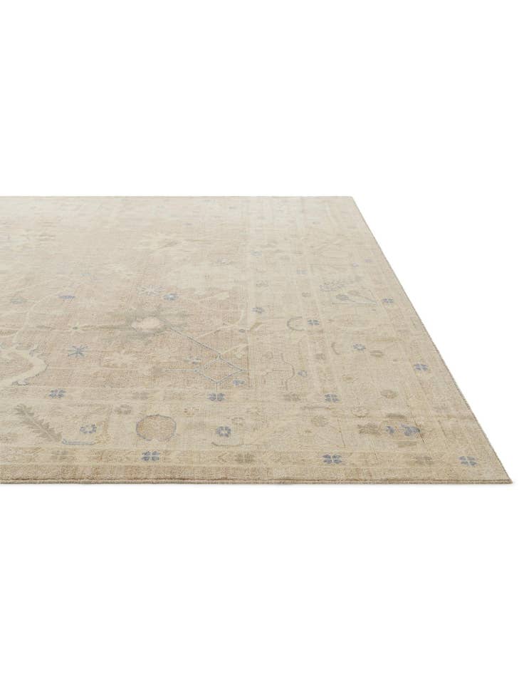 Detail image of 10' x 13' 7 Hand Knotted Oushak Wool Rug