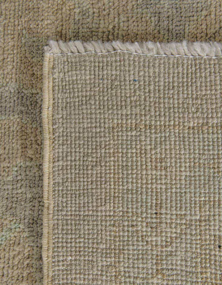 Detail image of 8' 8 x 12' Hand Knotted Oushak Wool Rug