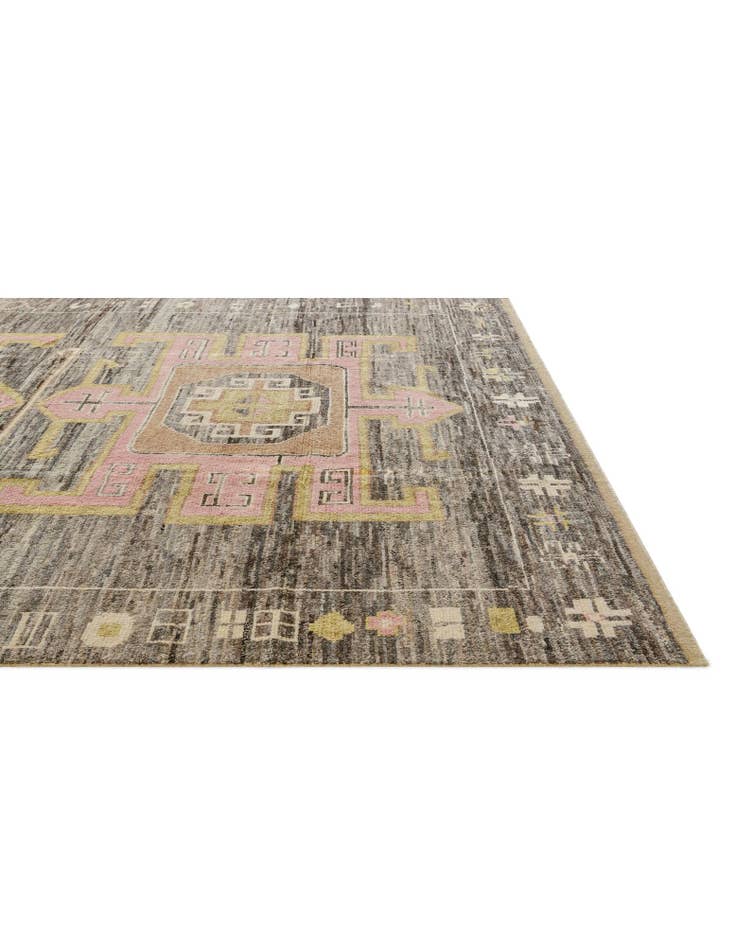 Detail image of 10' 2 x 14' 2 Hand Knotted Oushak Wool Rug