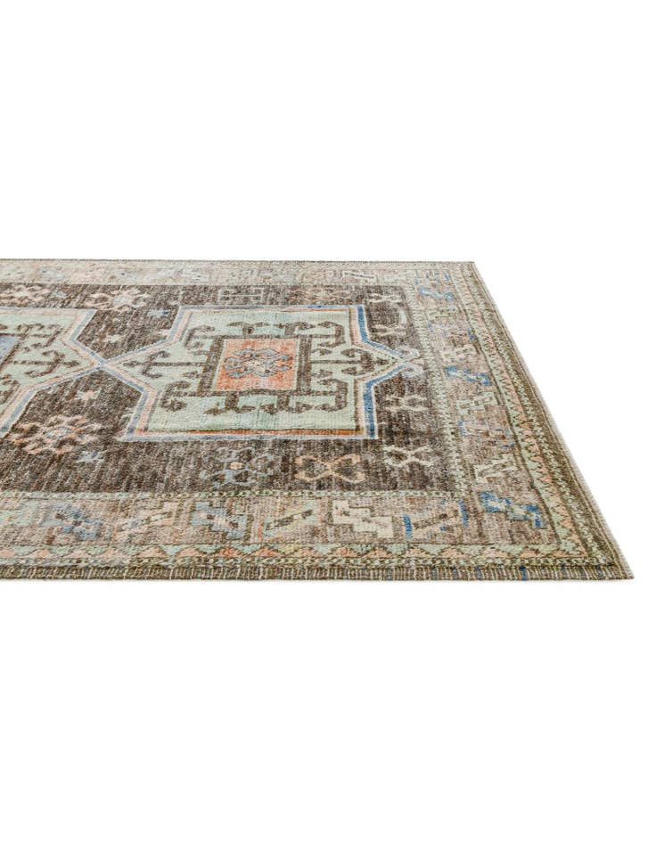 Detail image of 8' 8 x 10' 5 Hand Knotted Oushak Wool Rug