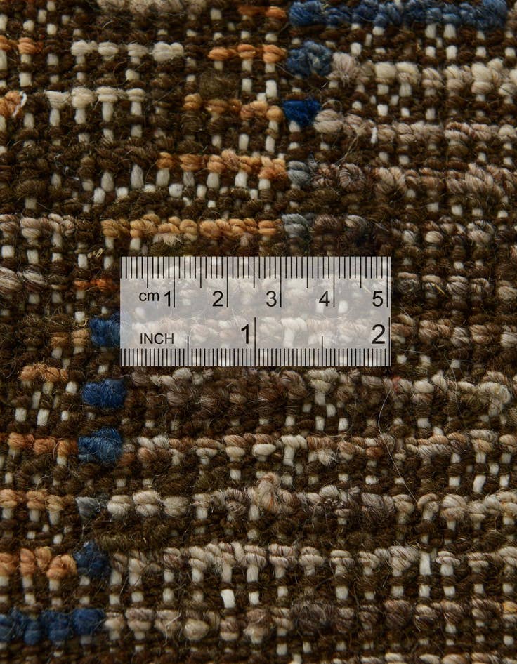 Detail image of 8' 8 x 10' 5 Hand Knotted Oushak Wool Rug