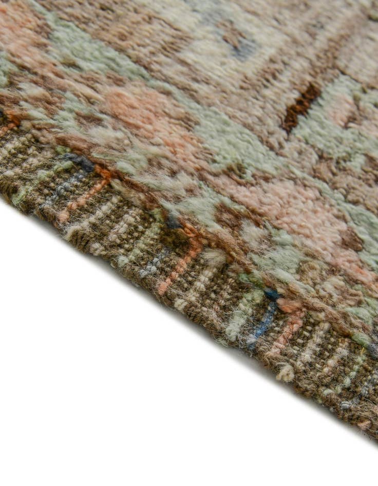 Detail image of 8' 8 x 10' 5 Hand Knotted Oushak Wool Rug