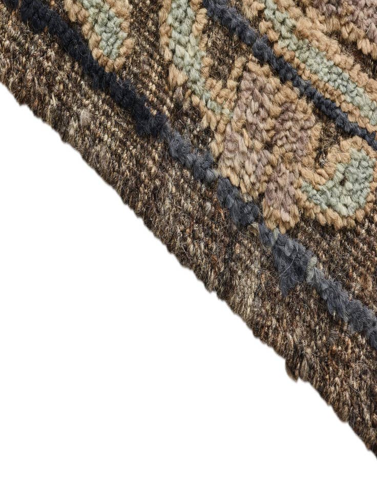 Detail image of  9' x 12' 2  Hand Knotted Oushak Wool Rug