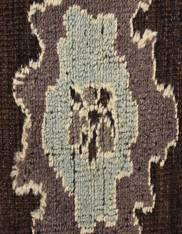 Detail image of  10' 3 x 14' 4  Hand Knotted Oushak Wool Rug