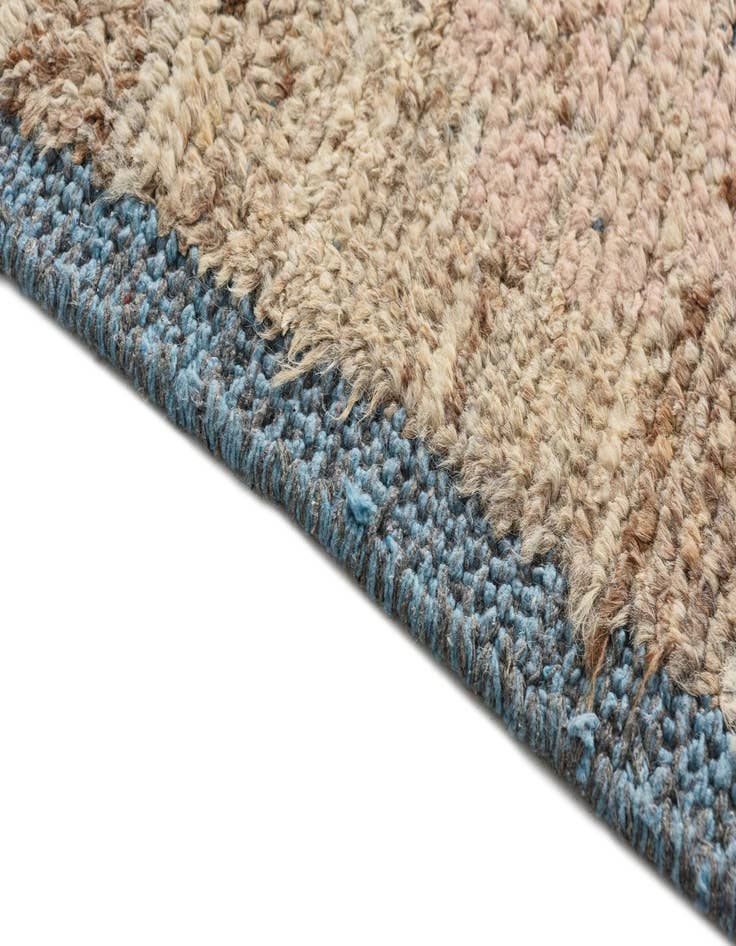 Detail image of  10' x 14' 2  Hand Knotted Oushak Wool Rug